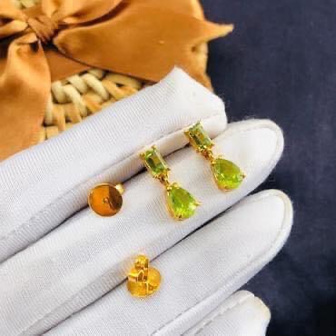 Peridot Earrings